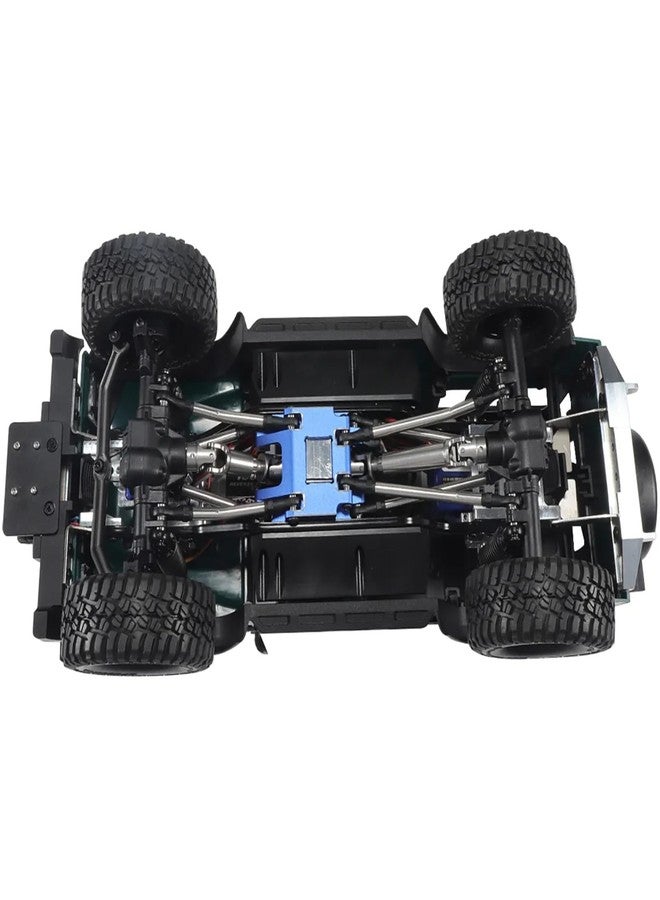 عمود نقل الحركة AOLTNRC TRX4M، عمود نقل الحركة ذو الأسنان الداخلية المصنوع من الفولاذ المقاوم للصدأ لقطع غيار ترقية سيارة التحكم عن بعد TRX4M Bronco Defender بمقياس 1/18 (فضي) - Image 4